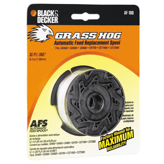 replacement spool af hog grass decker bk gh600 previous trimmer