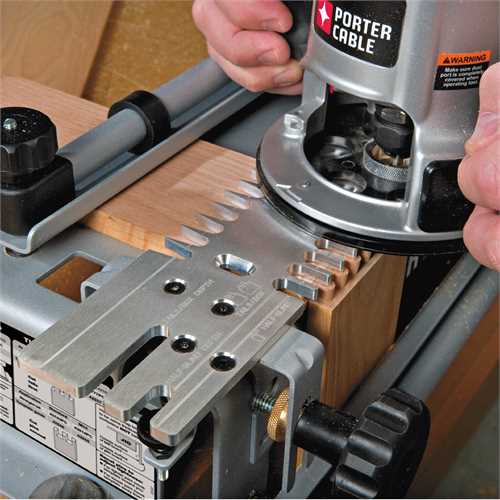 Porter Cable Product Details for 12 in. Deluxe Dovetail Jig Combination