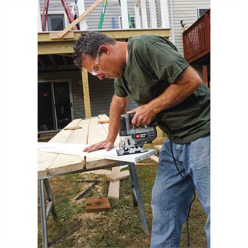 Porter Cable Product Details for 6 Amp Orbital Jig Saw - Model # PC600JS